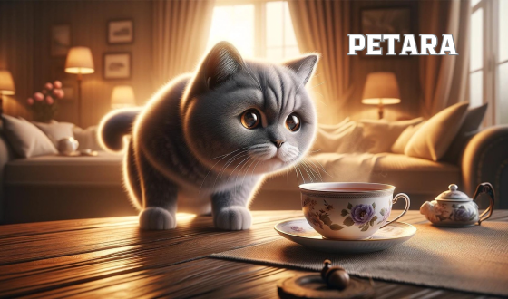 British Shorthair kediler çay içer mi?