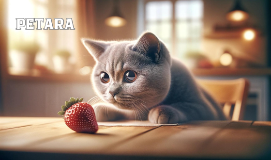 British Shorthair kediler çilek yer mi?