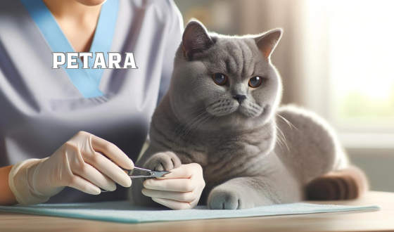 British Shorthair kedi tırnağı nasıl kesilir?