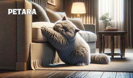 British Shorthair kediler neden sürtünür?